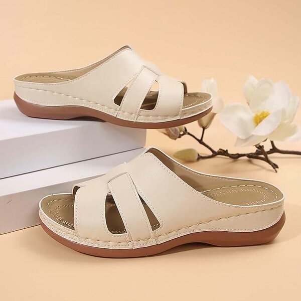 Sandales Confort Cuir Femme