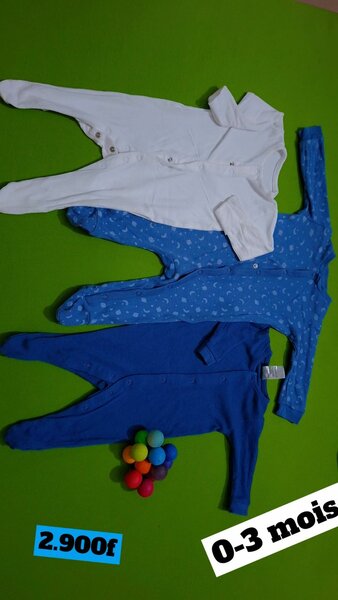 Pyjama Bébé 0-3 Mois