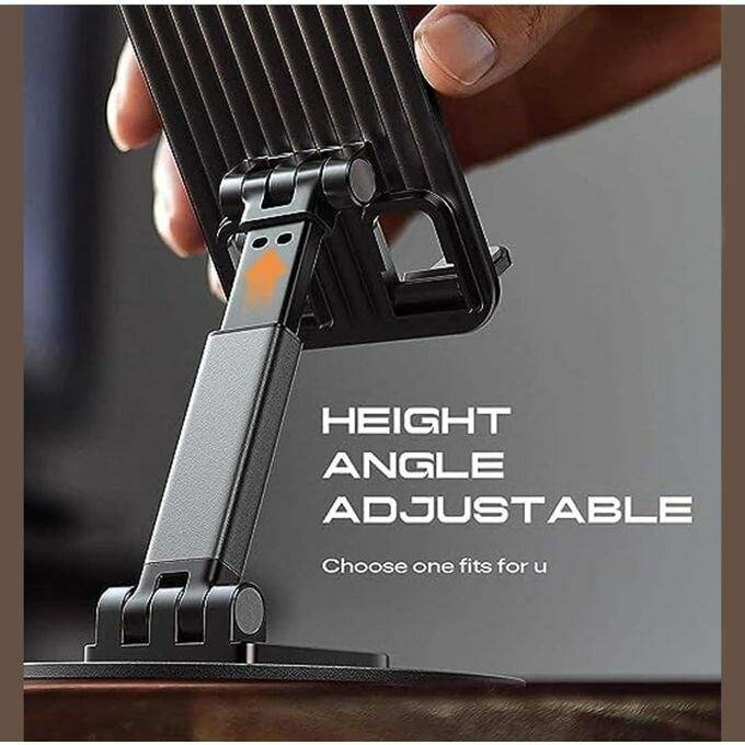 Support Mobile De Téléphone Ou Tablette Rotatif Et Pliable