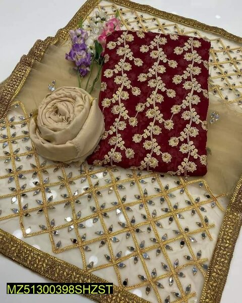 Shiffon Embroidery suit