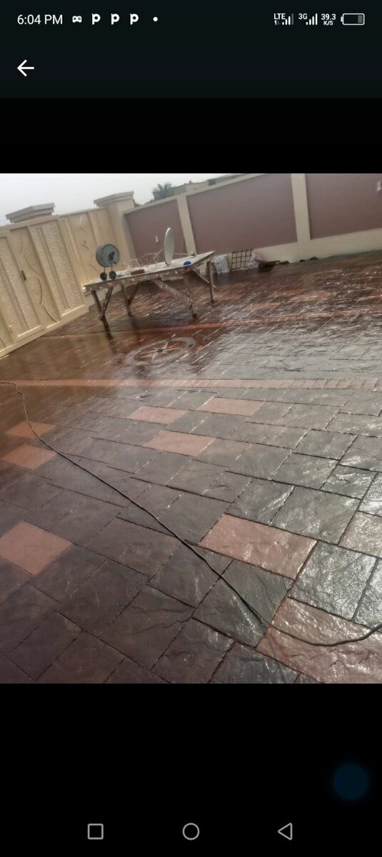 Concrete Design floor work