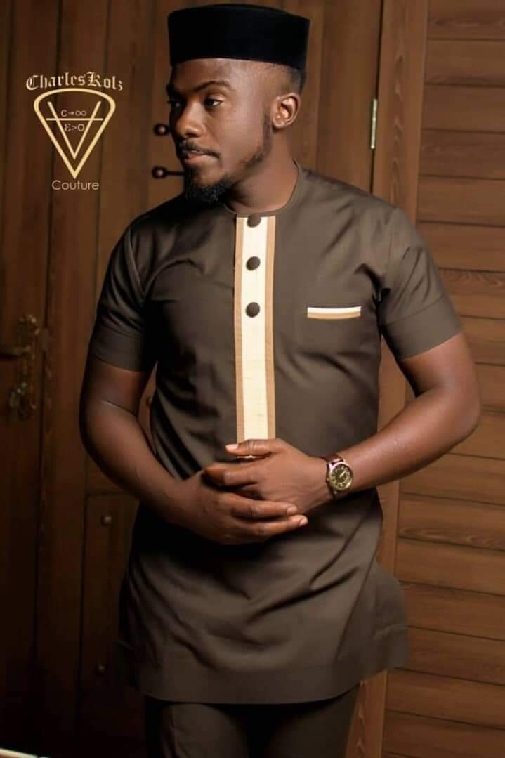 Ensemble de Tunique Homme Élégante