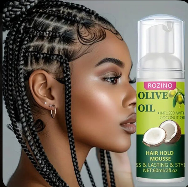 Mousse coiffante à l'huile d'olive