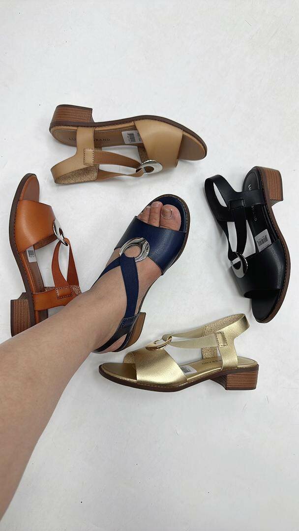 Sandales à talon confort