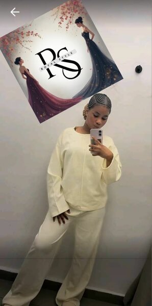 Ensemble décontracté blanc