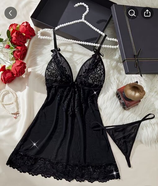 Nuisette en dentelle élégante