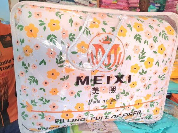 Une couette de deux places