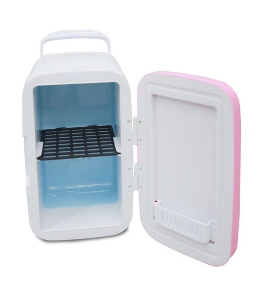 12V 8L MINI PORTABLE CAR REFRIGERATOR FREEZER MULTI-FUNCTION