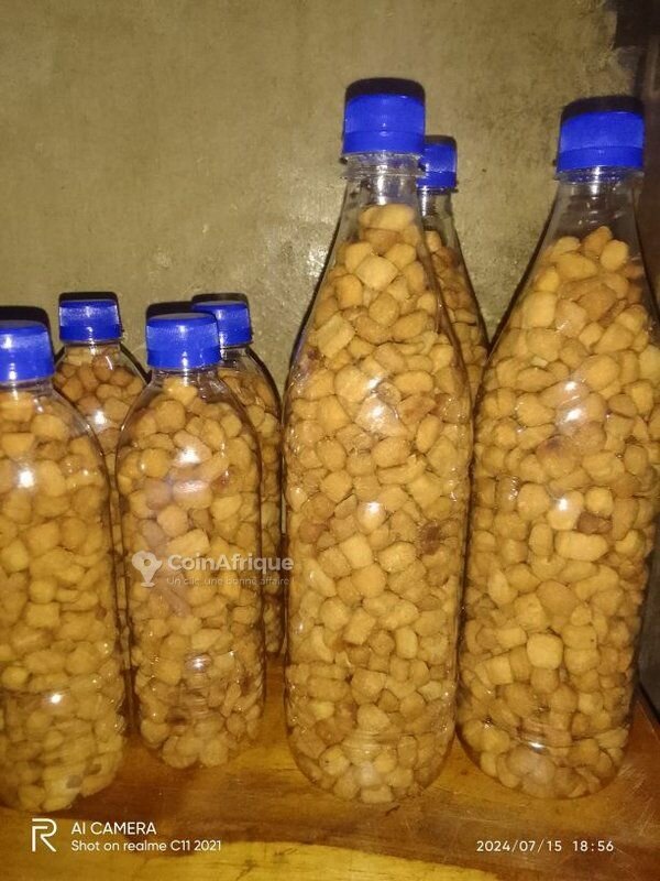 Snack en bouteille délicieux