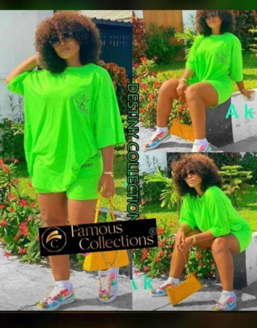 Ladies top and down available