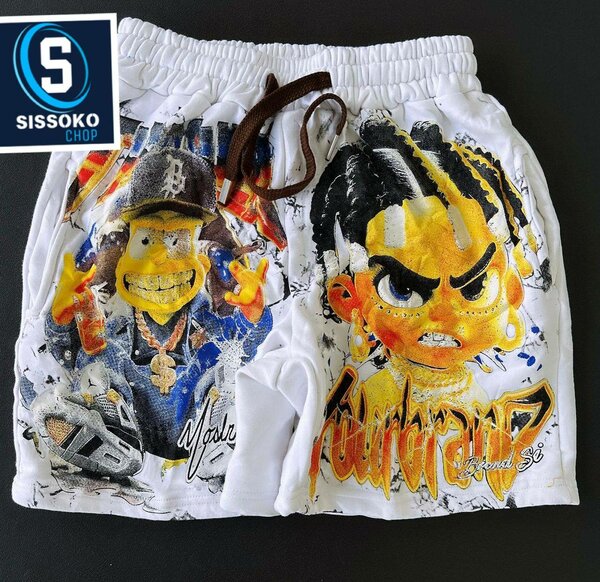 Shorts graphiques tendance