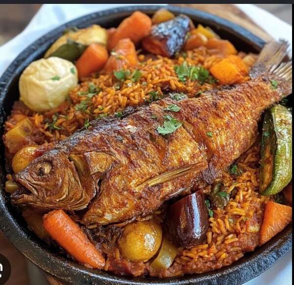 Plat Tchep au poisson