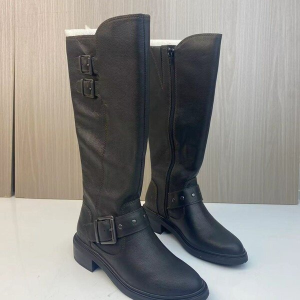 Кожаные сапоги из воловьей кожи