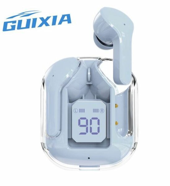 Écouteurs Bluetooth design transparent