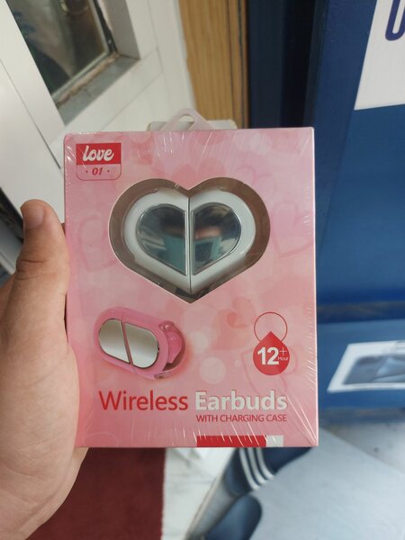 Écouteurs sans fil cœur