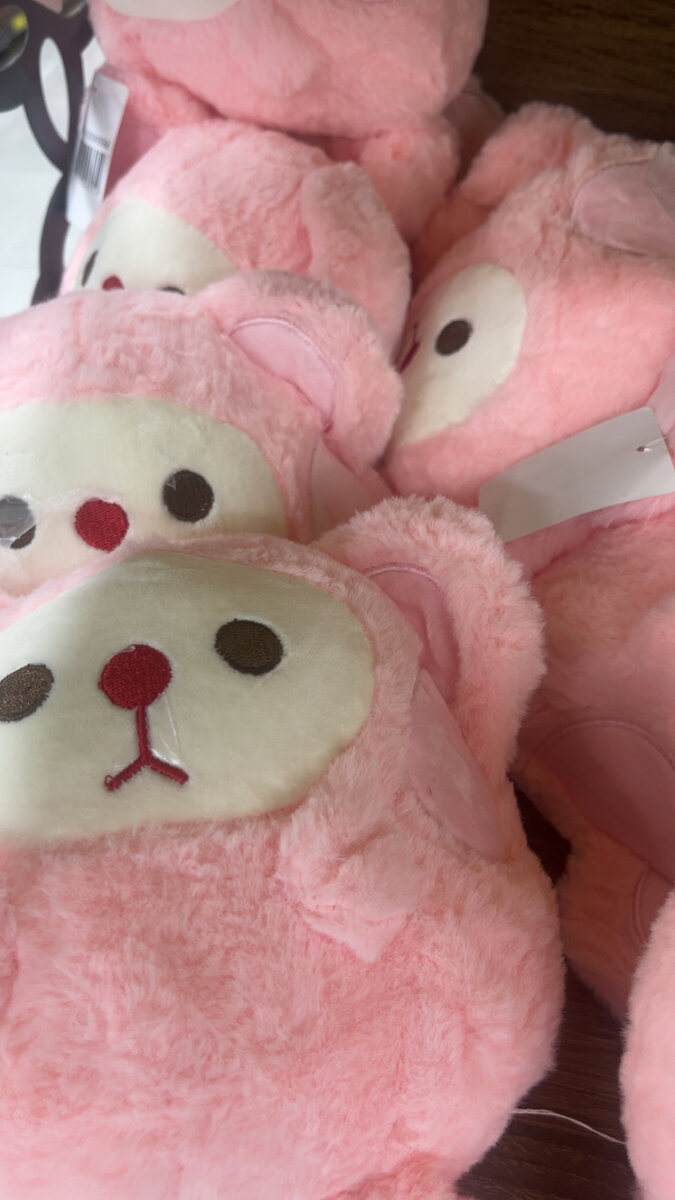 Peluche Ours Rose Doux