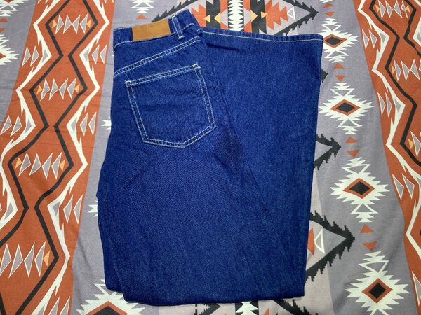 Outfitters wide leg jeans blue