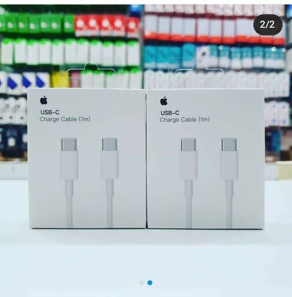 Type C to C fast charging cables