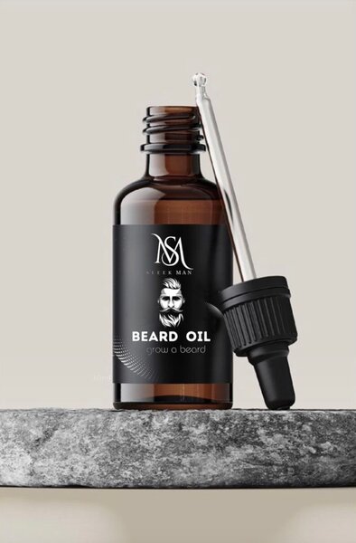 Beard oil with 30% hemp & 2% vitamin E -50ml