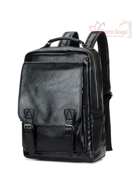 Sac à dos en cuir élégant