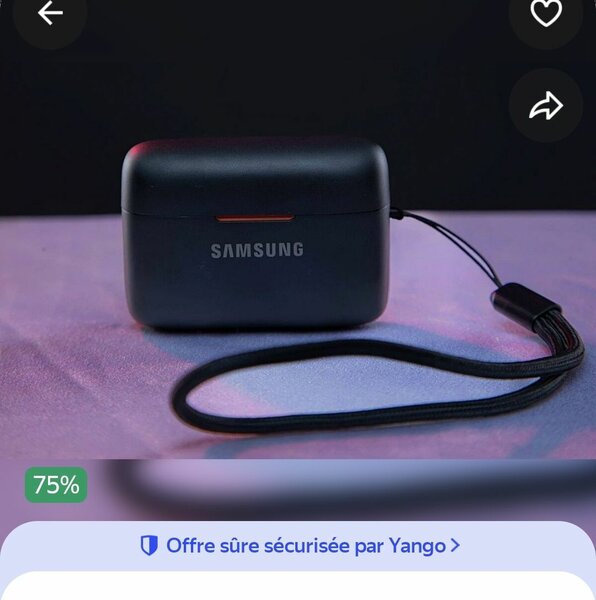 Écouteurs sans fil Samsung