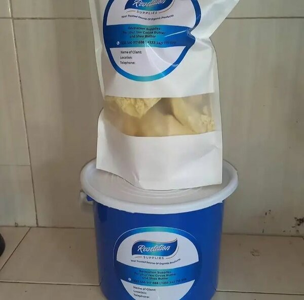 Raw Shea Butter and Raw Cocoabutter