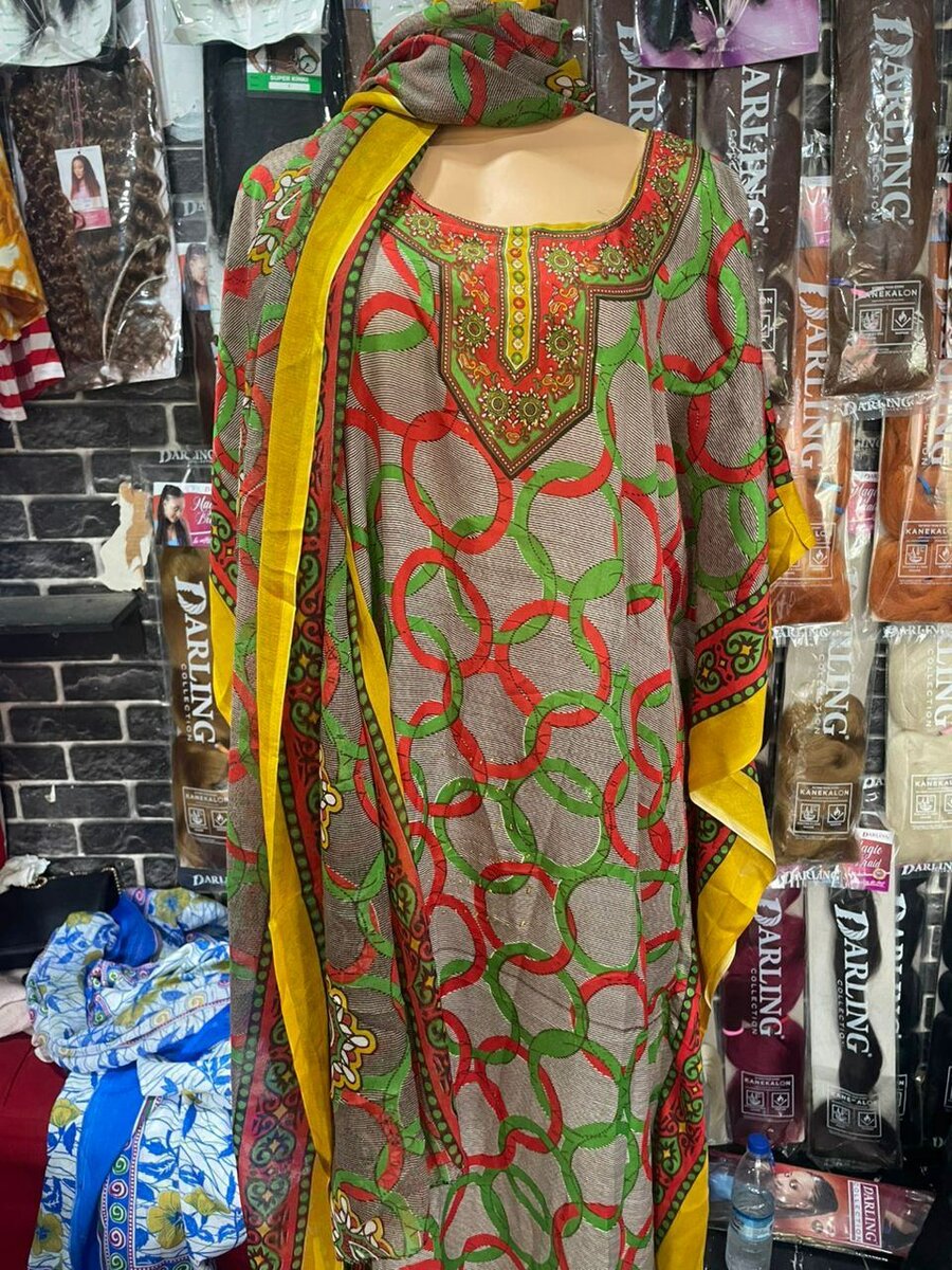 Boubou dame + foulard