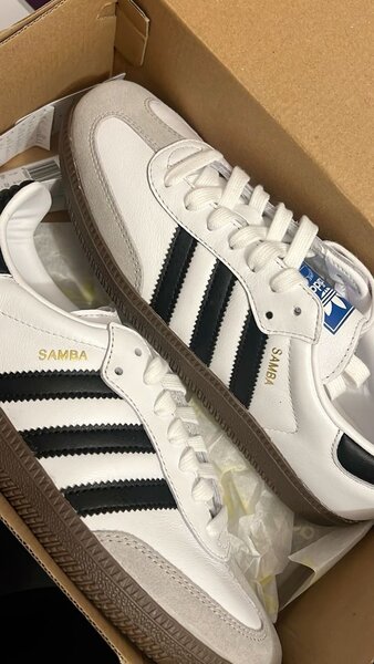 Baskets Adidas Samba Blancs