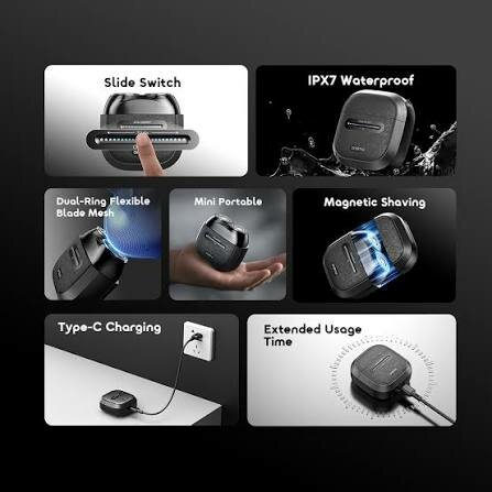 Rasoir Électrique Portable Oraimo