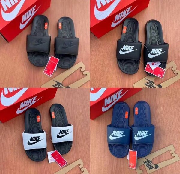 NIKE BENASSI ( white 'Black 'Blue-black and Red)