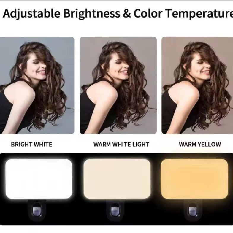 Lampe Selfie LED Réglable