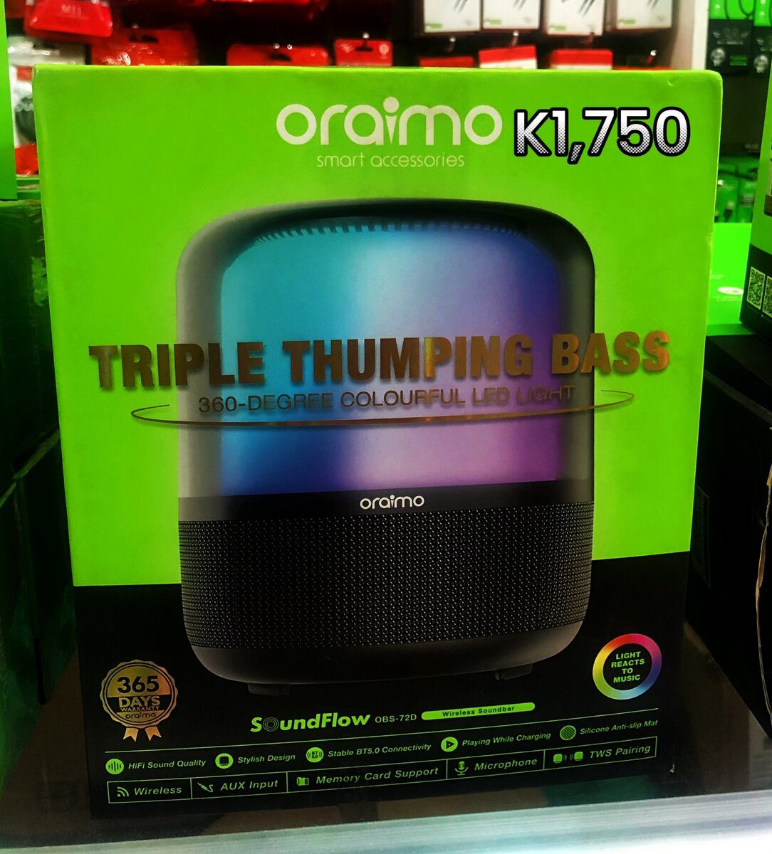 Oraimo wireless speaks