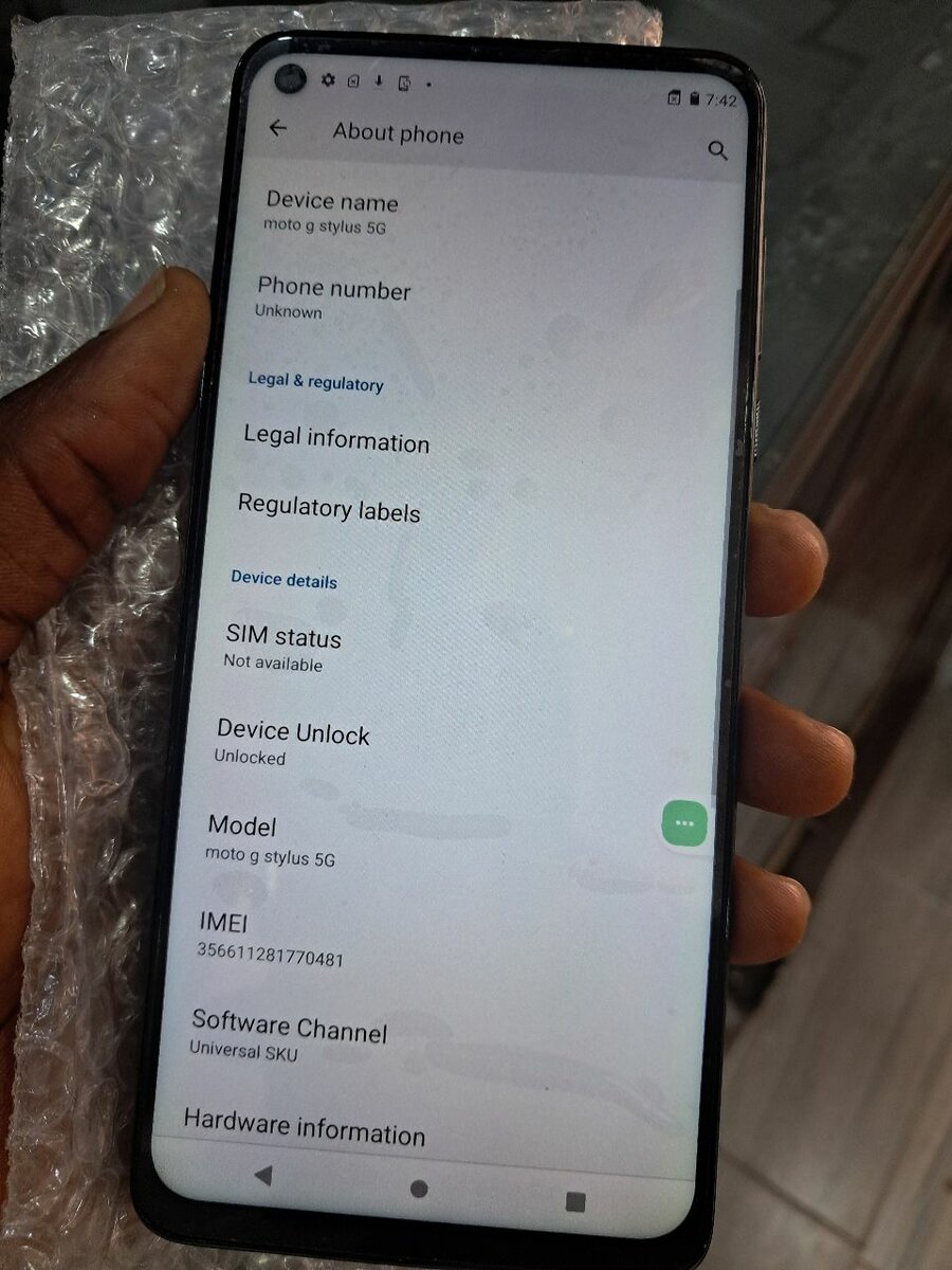 Motorola G Stylus 5G 128GB