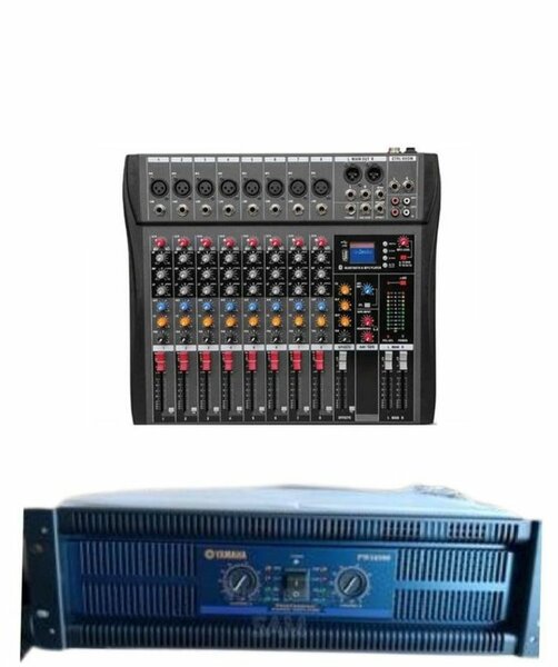 Table de mixage et amplificateur Yamaha