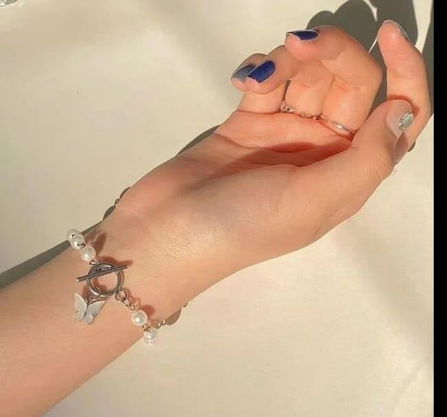 Korean butterfly bracelet