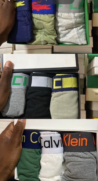 Pack de boxers pour hommes