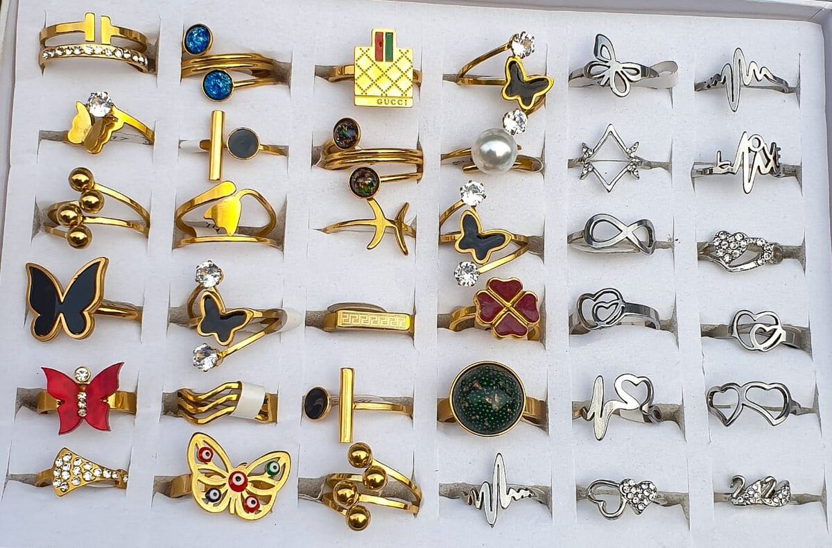 Stainless steel rings