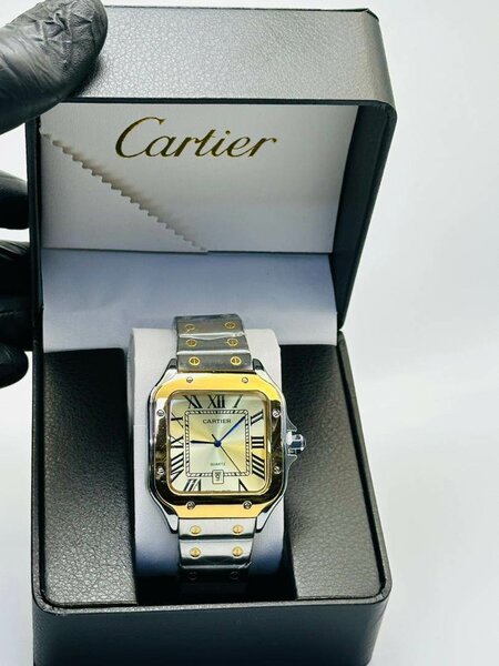 Montre Cartier en acier inoxydable