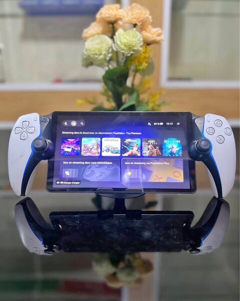 Support manette console portable