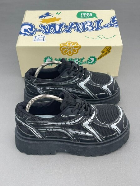 Chaussures Chunky Noires Unisexes