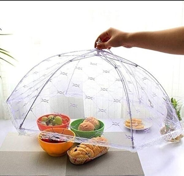 Cloche alimentaire pliable