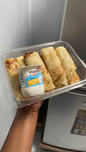 Crêpes au yaourt