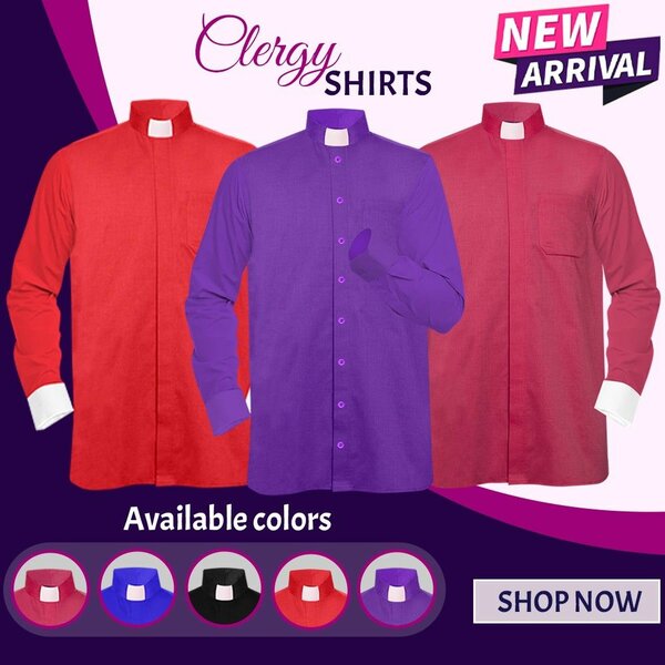 Men's Clergy Shirts Collection