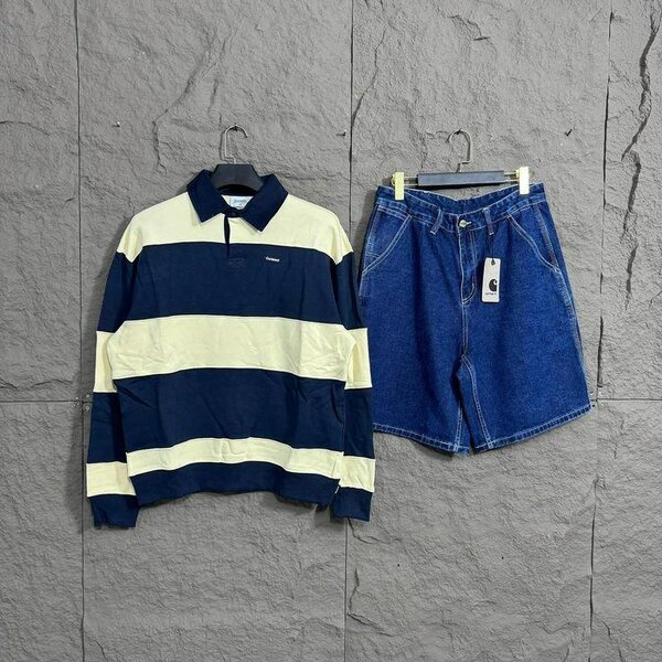 Ensemble Rugby et Short en Jean