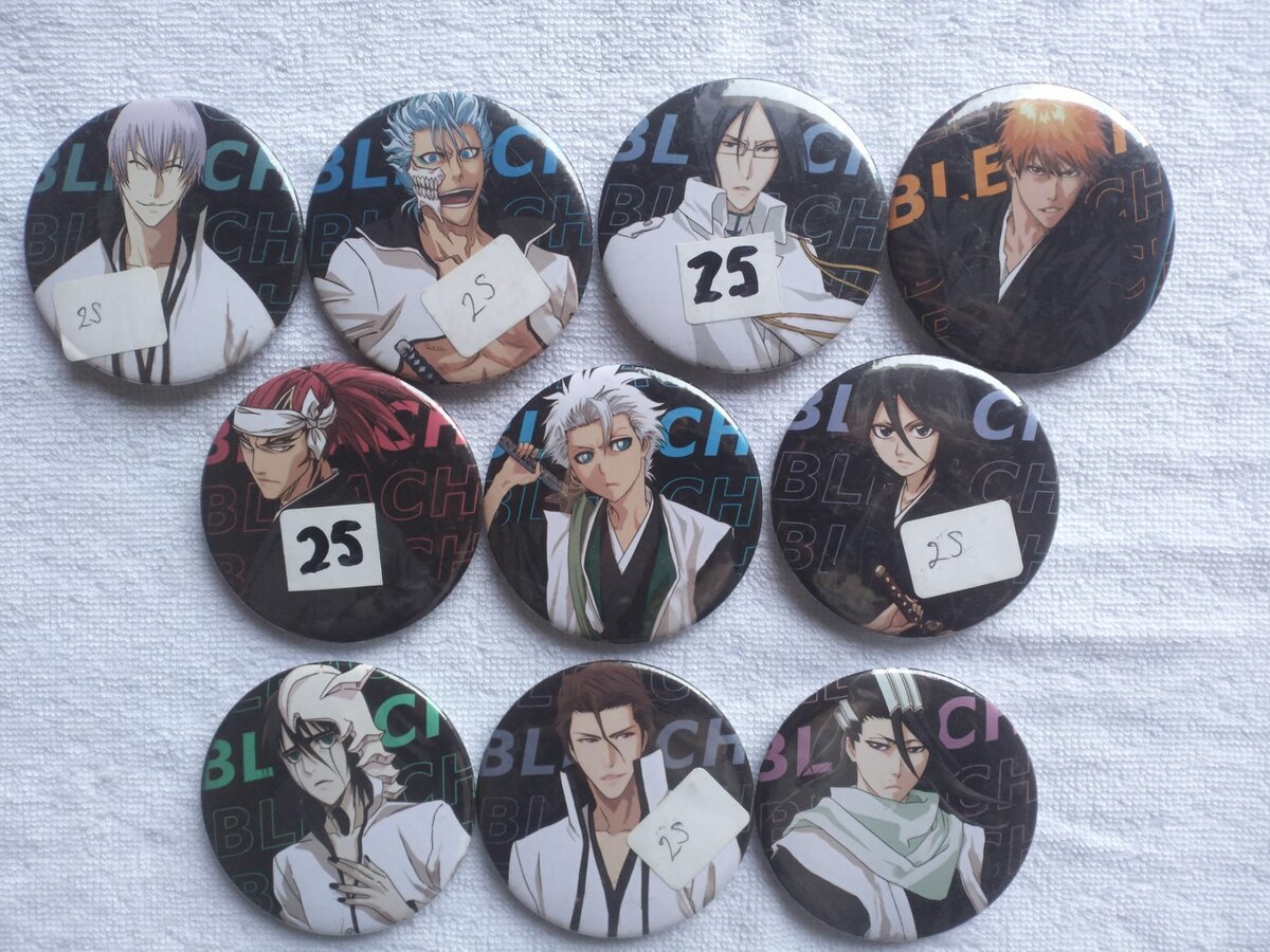 Bleach Anime badges