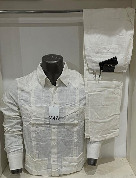 Chemise blanche élégante homme