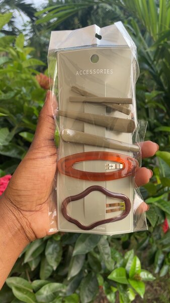 Lot de Barrettes Colorées