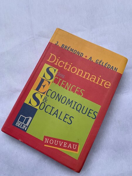 Dictionnaire SES Économie Sociale