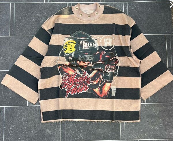 Sweatshirt à rayures XXL