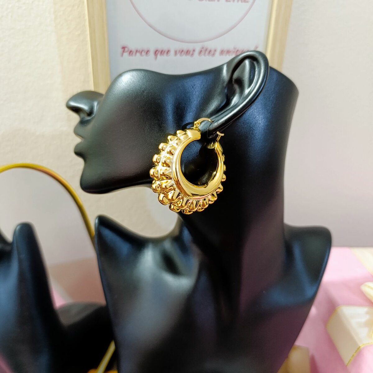 Boucles d'oreilles élégantes